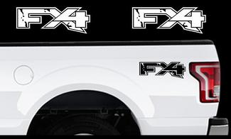 Ford F-150 Fx4 RAPTOR STYLE Truck Bed Off Road Decal Set Vinilo Pegatinas