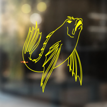 Pegatina Universal de Vinilo Flying Fish_4
