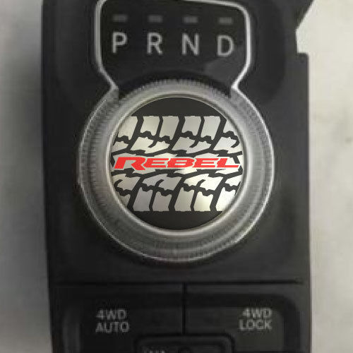 Dodge Ram Rebel Shift Knob calcomanía gráfico vinilo Gear Park Drive Neutral