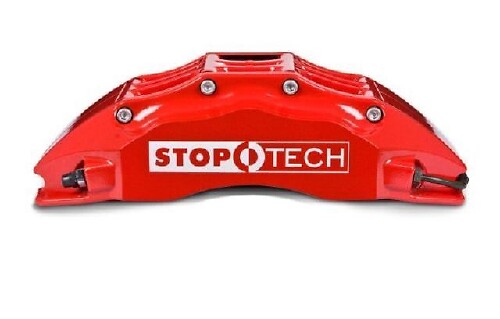 Juego de pegatinas de vinilo para pinzas de freno estilo StopTech para coches Dodge_1
