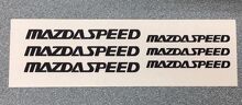 Juego de adhesivos de vinilo para pinzas de freno Mazdaspeed para Mazda_2