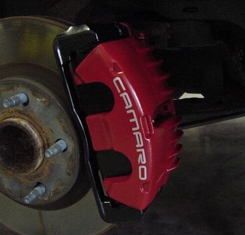Camaro Brake Caliper High Temp Vinyl Calcomanía pegatina 4ta generación Fbody (cualquier color)
