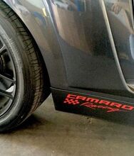 Chevy Camaro LS LT RS SS Zl1 Z28 Racing Side Falda Fender Vinilo Calcomanía Pegatina
 2