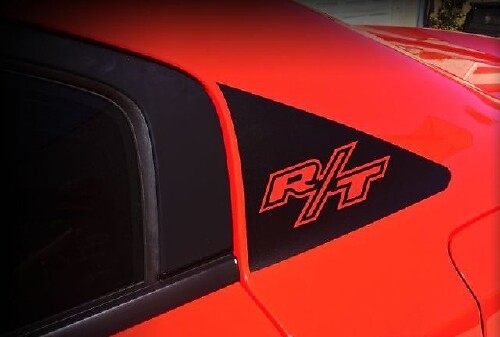 Juego de Calcomanías en Pilar C R/T HEMI para Dodge Charger 2011-2018