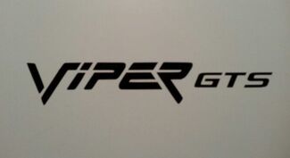 Calcomanía Viper Gts Dodge Challenger Charger Ram Mopar Hemi V10