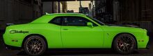 Juego de calcomanías laterales de vinilo con letras Challenger para Dodge Challenger_2