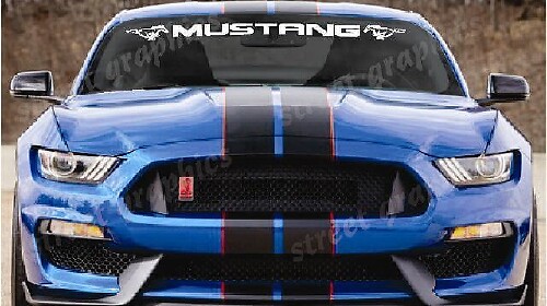 Vinilo adhesivo para parabrisas de marca para Musclecar Musclecarmodel GT