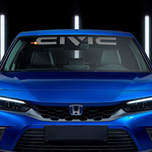 Calcomanía de vinilo para parabrisas de Honda Civic
 2