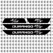 Kit de vinilo para umbral de puerta R/T para Dodge Durango 2011-2017_2
