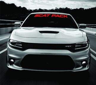 Dodge Charger SCAT PACK Calcomanía para parabrisas 2015-2018 SRT MOPAR 392 Scatpack