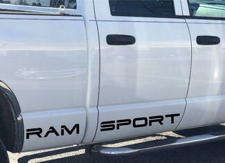1500 2500 Dodge Ram Sport pegatinas de vinilo calcomanías personalizadas logo mopar 5.7 L Rebel RT №4