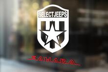 Juego de vinilos laterales estilo Sahara para Jeep Wrangler_2