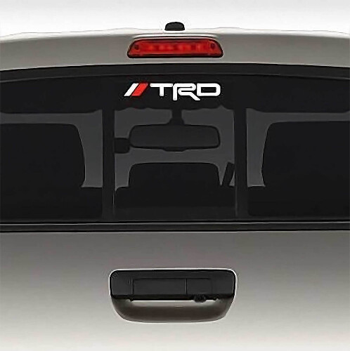 Pegatina adhesiva TRD para Toyota Tacoma, Corolla y Tundra