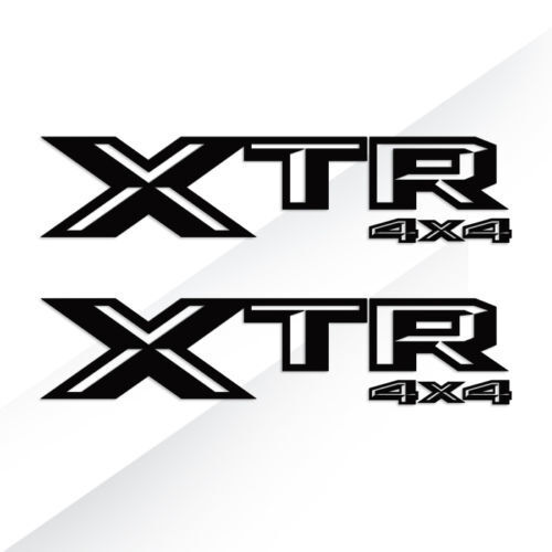Juego de Calcomanías de Vinilo para Cama XTR 4x4 para Camioneta Musclecar 2017