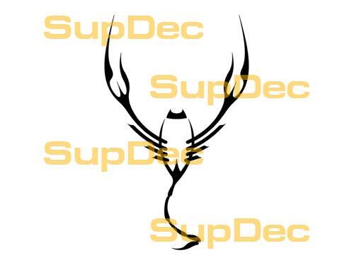 Escorpión vinilo arte pared ventana baño pegatina calcomanía #16
