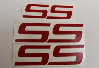 Calcomanías superpuestas del emblema SS (juego de 3) - 06-09 Trailblazer SS