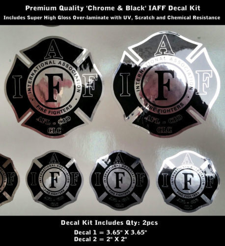Pegatina Universal de Vinilo con Logo IAFF