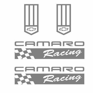 Camaro Racing pegatina insignia cualquier color calcomanía chevy z rs ss zl1 z28 lt iroc emblema