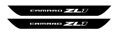 Vinilos adhesivos para umbral de puerta Camaro ZL1 para Chevrolet Camaro
