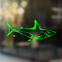 Calcomanía Universal de Vinilo Smiling Shark_3