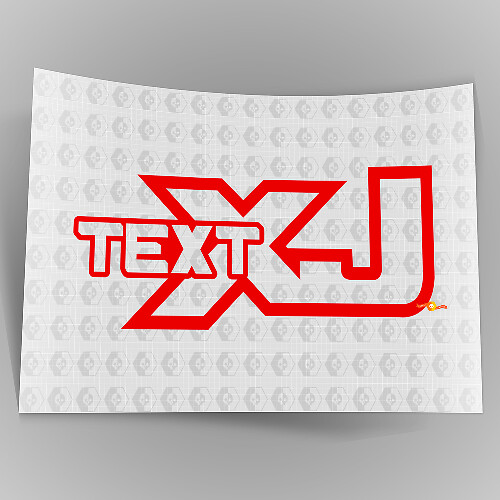 Calcomanía de Vinilo con Texto Personalizado Senderos Todoterreno Escalada de Rocas 4x4 para Jeep Cherokee XJ 1