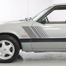 Kit de Calcomanías de Rayas Laterales Desvanecidas con Estrobos para Ford Mustang 1979-93_2