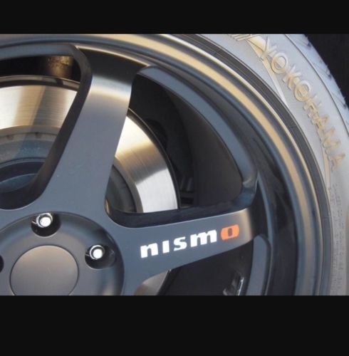 Juego de 5 Pegatinas de Vinilo para Llantas Estilo Nismo