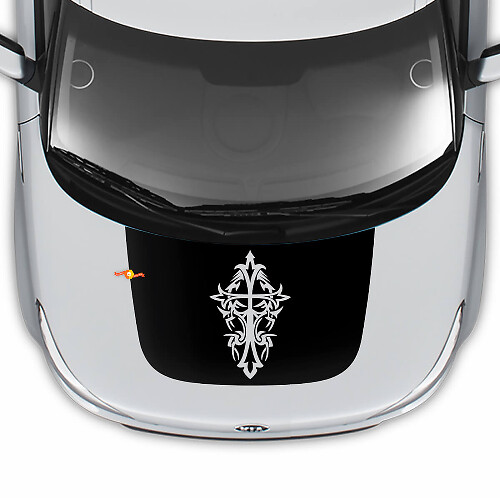 Calcomanía de calcomanía de capucha calcomanías de vinilo para kia soul 51
