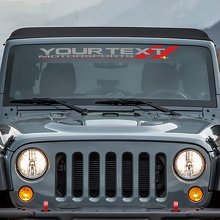 Calcomanía de vinilo para parabrisas Mopar Motorsport 2