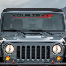 Calcomanía de vinilo para parabrisas Mopar Motorsport 3