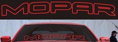 Vinilo adhesivo para parabrisas estilo Mopar para Dodge