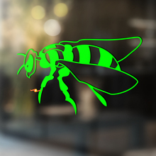 Pegatina de Vinilo Universal Bee_2
