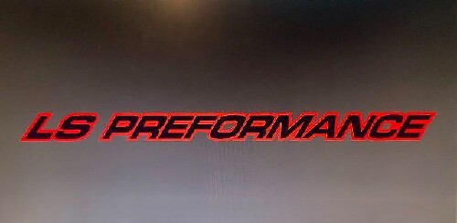 Juego de Adhesivos de Vinilo para Capó de Contorno LS Performance para Chevy GMC Silverado Sierra