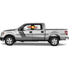 Ford F-150 Platinum Side Stripes Gráficos Pegatinas Calcomanías Duo Color Vinilo
 2