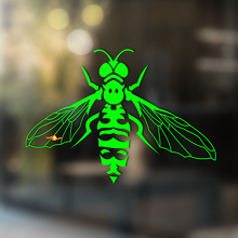 Pegatina universal de vinilo Wasp_3