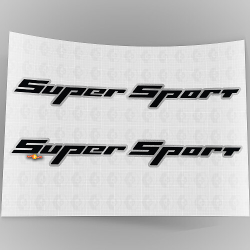 Juego de pegatinas de vinilo Super Sport para Chevrolet Camaro SS