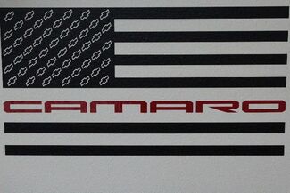 Gráfico Camaro ZL1, calcomanía bandera americana, Chevy Camaro ss, LT