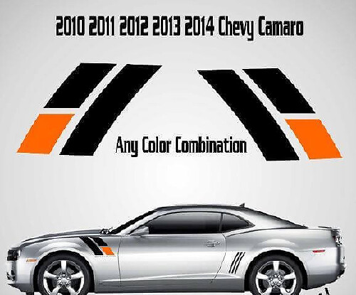 Calcomanía de Vinilo con Rayas de Guardabarros del 45º Aniversario para Chevrolet Camaro SS 2010-2014
