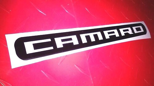 CAMARO Tercera Tercera Luz de Freno Superposición Calcomanía Etiqueta Cubierta 2014 2015 SS RS ZL1
