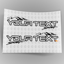 Par de pegatinas de vinilo para capó de Jeep Wrangler Unlimited Off Road
 4