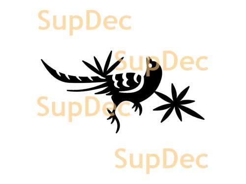 Vinilo de arte de pájaros para pared o ventana, calcomanía de baño removible #8
