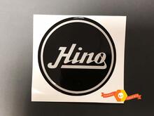 Hino Made Toyota FJ Cruiser Black Dome Badge Emblem Resina Calcomanía 2