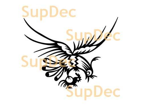 Vinilo de arte de pájaros para paredes y ventanas, calcomanía adhesiva para baños, removible #11
