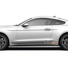 Calcomanías de Rayas de Caballos para las Puertas Laterales del Ford Mustang
 2