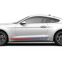 Calcomanías de Rayas de Caballos para las Puertas Laterales del Ford Mustang
 3