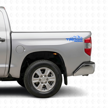 Juego de Pegatinas de Vinilo Laterales Traseras TRD Off-Road Mountain para Toyota Tacoma Tundra_2