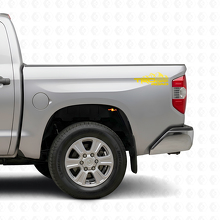 Juego de Pegatinas de Vinilo Laterales Traseras TRD Off-Road Mountain para Toyota Tacoma Tundra_5