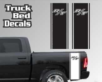 Calcomanías de vinilo Dodge Ram Bed Side RT R/T Truck Bed 2023
