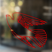 Pegatina Universal de Vinilo Flying Dove_3