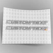 Pegatinas personalizadas para capó de Jeep Wrangler/pegatinas troqueladas de 2